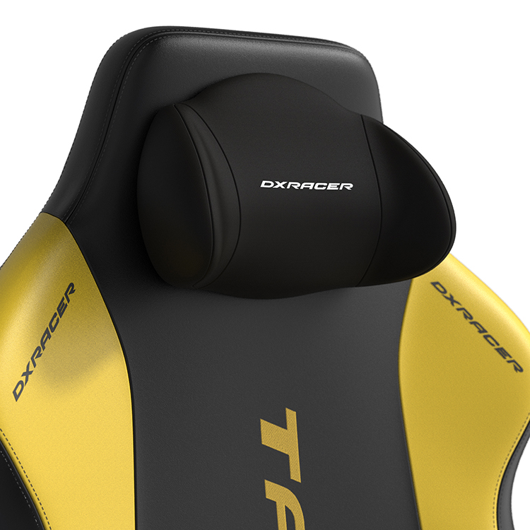 DXRACER TANK泰坦級 電競賽車椅 (黑黃色/皮面)