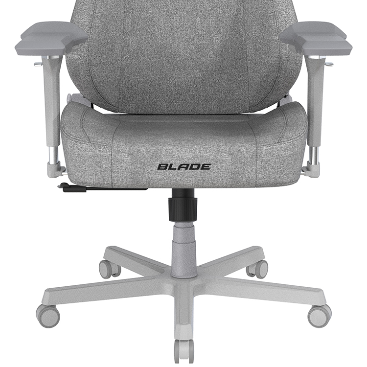 DXRACER 電競賽車椅 利刃基本款 (6D扶手/布面灰色)