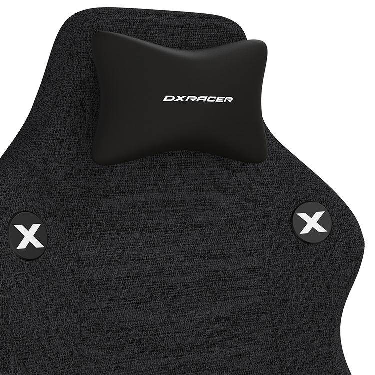 DXRACER 電競賽車椅 利刃 (6D扶手/布面黑色)