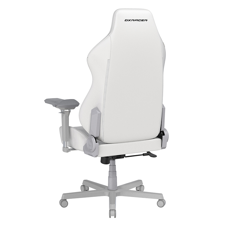 DXRACER 利刃豪華款 電競賽車椅(6D扶手/皮面白色)