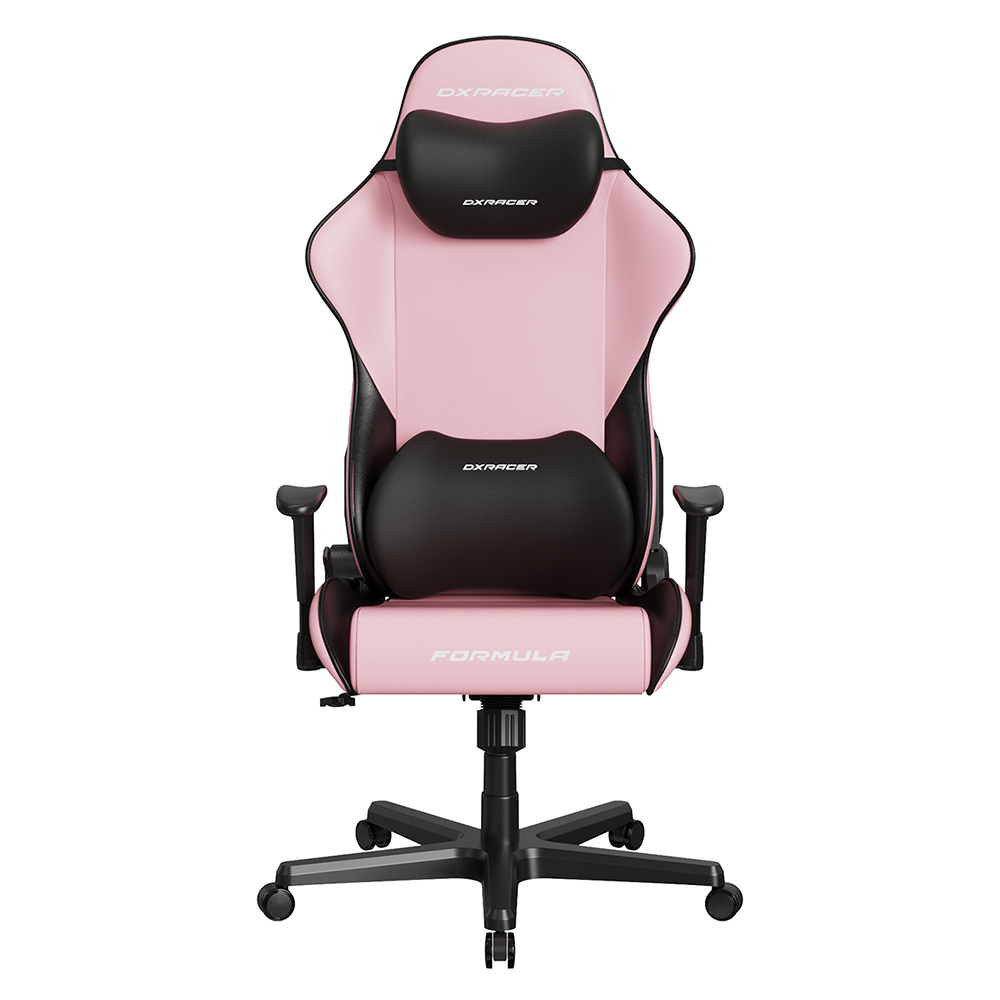 Dxracer 方程式 電競賽車椅 (皮面黑粉) pink小型座椅